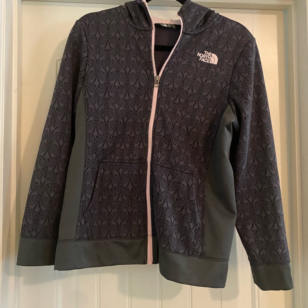 Girls Full zip North Face Jacket